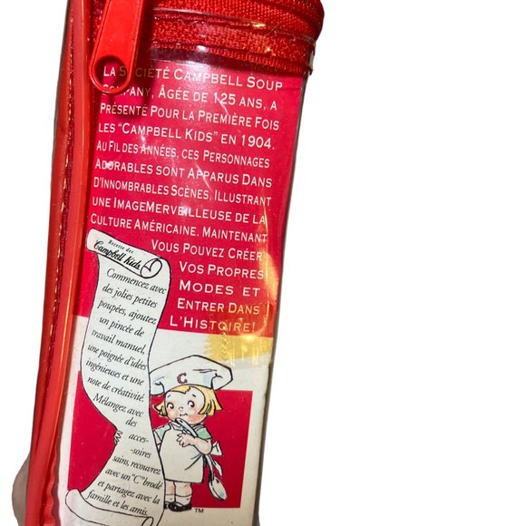 Campbell Soup Kids Vintage 1995 Fibre Craft Collector 5" Plastic Case - Picture 12 of 12